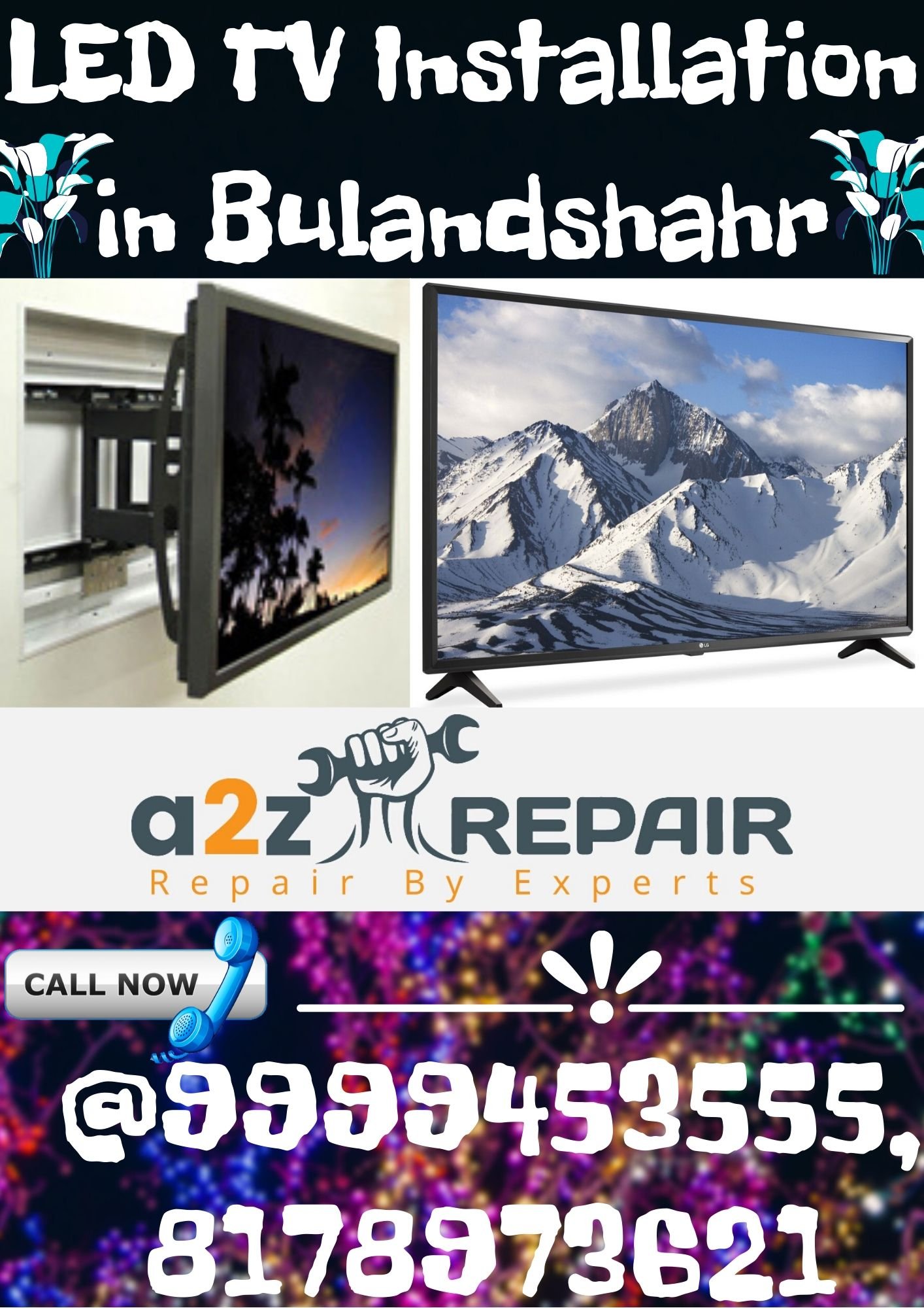LED TV Installation In Bulandshahr A2Z Repair Home Appliances led-tv-installation-in-bulandshahr-a2z-repair-home-appliances